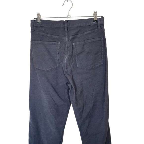 Faherty Women’s Stretch Terry 5 Pocket Straight Pant 29 Washed Black - Picture 5 of 16